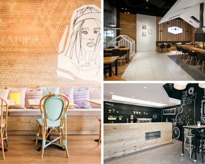 Quán cà phê như bước ra từ truyện tranh