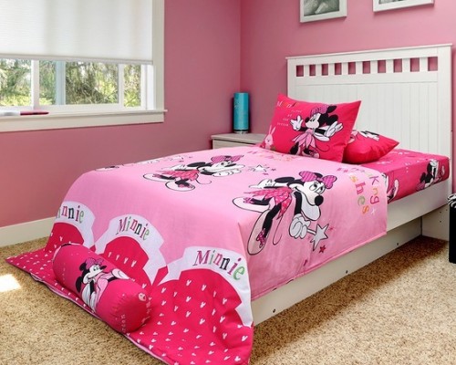 Drap giường hoạt hình cho trẻ em
